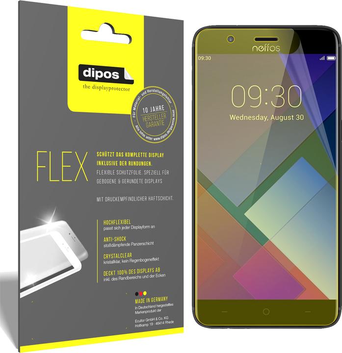 Actual product image Dipos Screen Protector Full-Cover 3D (2 pcs., TP-Link Neffos P1)