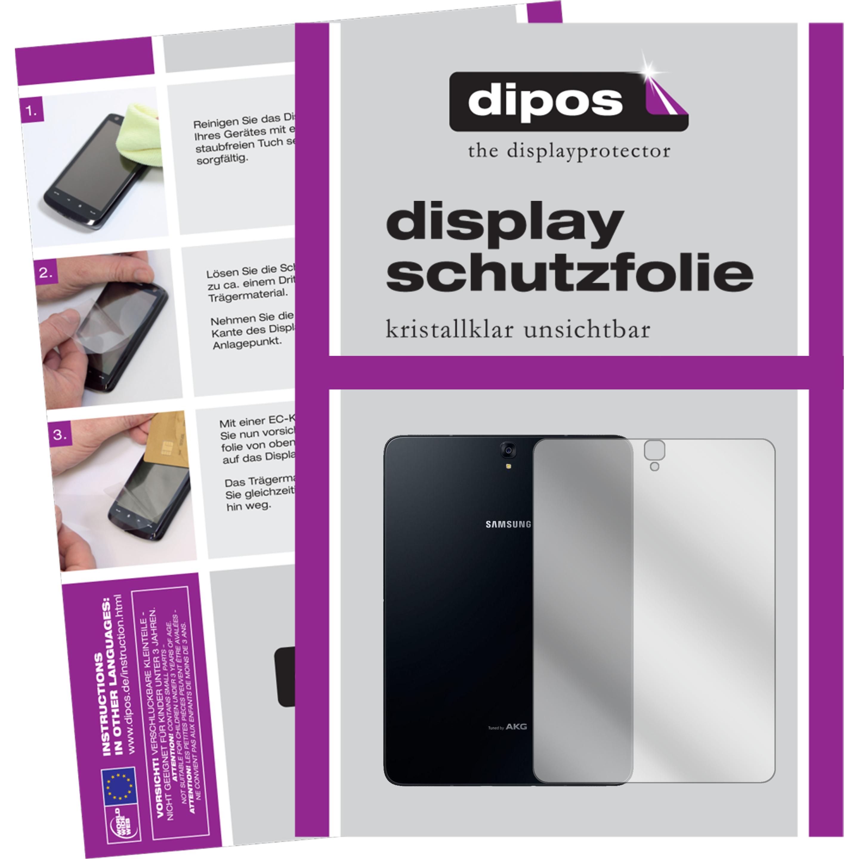 Dipos Displayschutzfolie Crystalclear (1 Stück, Galaxy Tab S4 10.5 (2018)), Tablet Schutzfolie