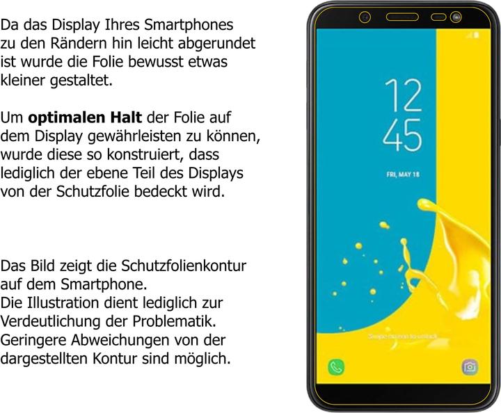 Image du produit Dipos Film de Protection d’écran Anti-reflet (6 pièce(s), Samsung Galaxy J6 (2018))