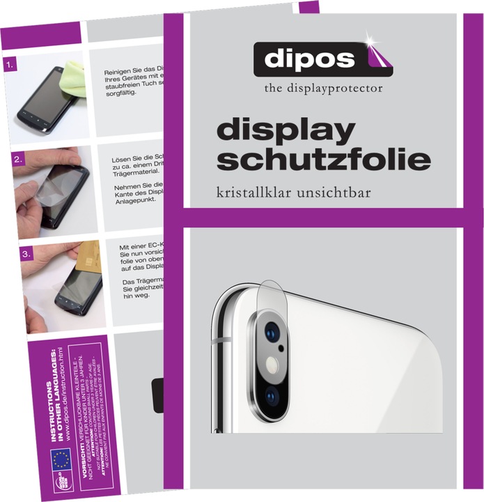 Dipos Pellicola Protettiva (5 Pezzo/i, Apple iPhone XS)