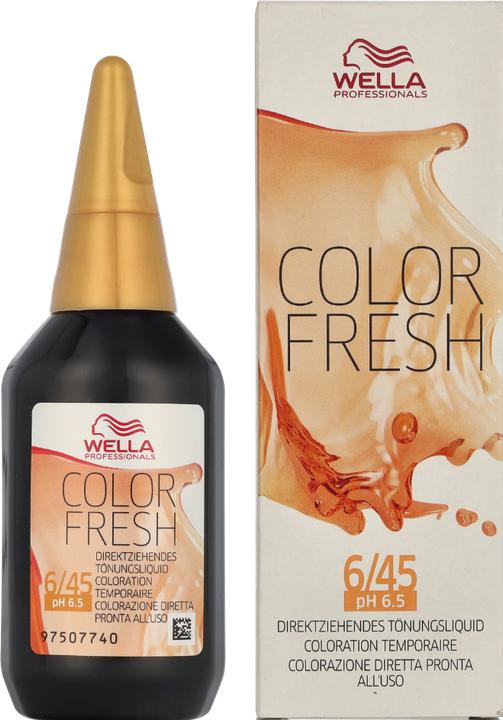 6/45 acajou blond foncé rouge acajou