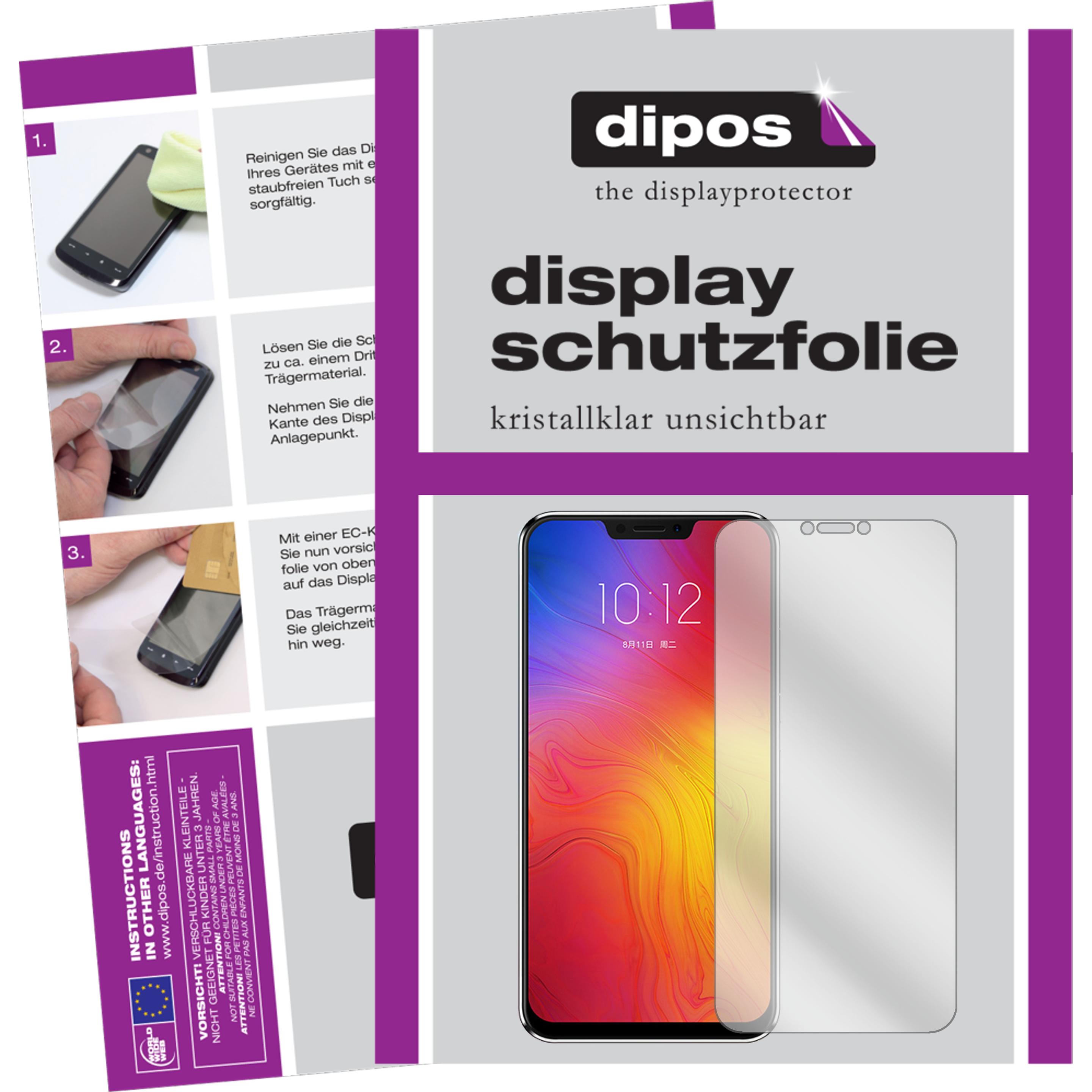 Dipos Displayschutzfolie Crystalclear (1 Stück, Lenovo Z5), Smartphone Schutzfolie, Transparent