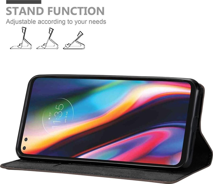 Produktbild Cadorabo Book Invisible Magnet Cover (Motorola Moto G 5G Plus)