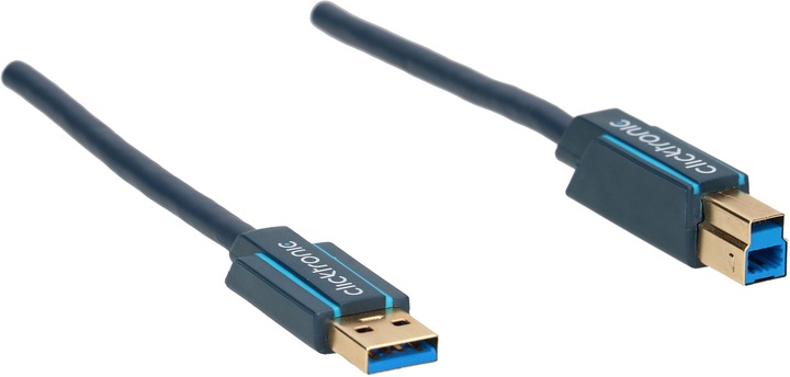 Produktbild clicktronic USB 3.0 Kabel (1 m, USB 3.0)