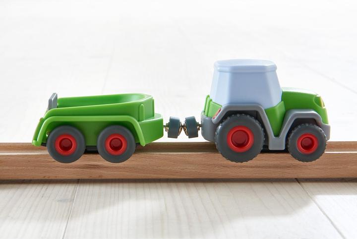 Actual product image Haba Kullerbü tractor with trailer