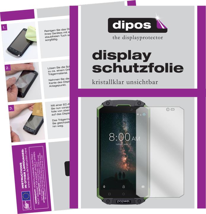 Image du produit Dipos Film de Protection d’écran Crystalclear (1 pièce(s), Portel P9000 Max)