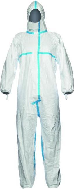 Actual product image Dupont Disposable coverall Tyvek® 600 Plus size L white PSA III (L)