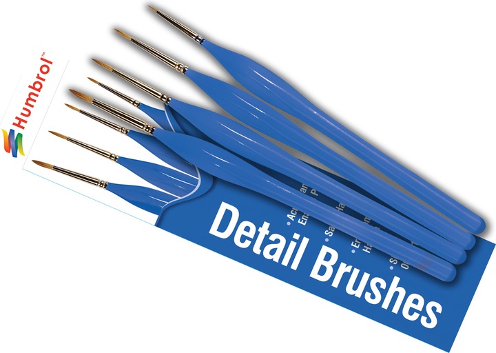 Image du produit Hornby Brush Pack - Detail Ergonomic Handle 00, 0, 1, 2