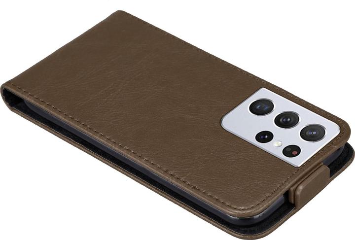 Actual product image Cadorabo Flip like Invis cover (Samsung Galaxy S22 Ultra)