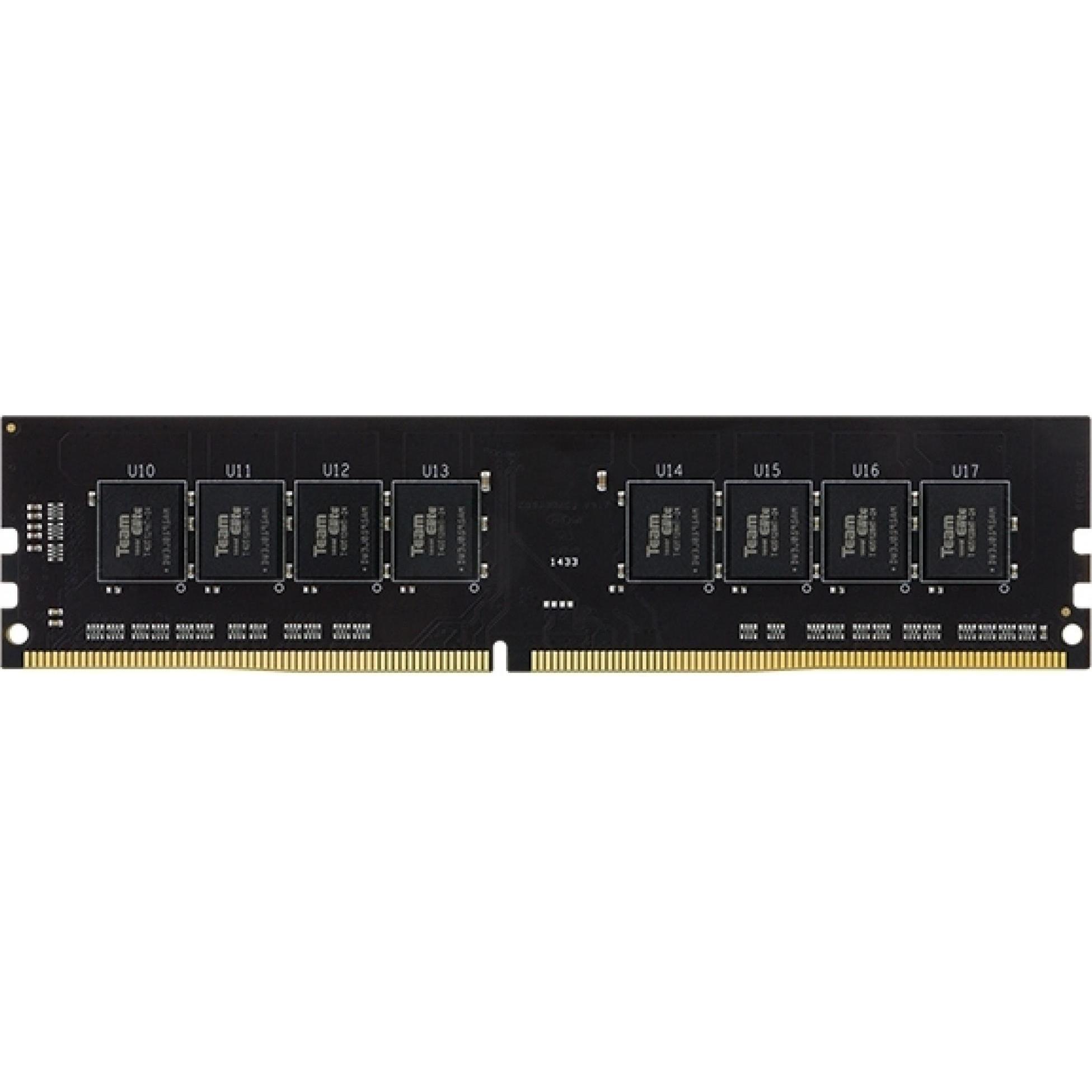 Team Group Elite (1 x 16GB, 3200 MHz, DDR4-RAM, DIMM), RAM, Schwarz