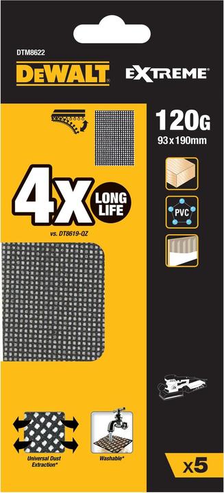 Image du produit DeWalt Grille abrasive (120)