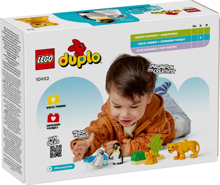 Image du produit LEGO Wildtier-Familien: Pinguine und Löwen (10442)