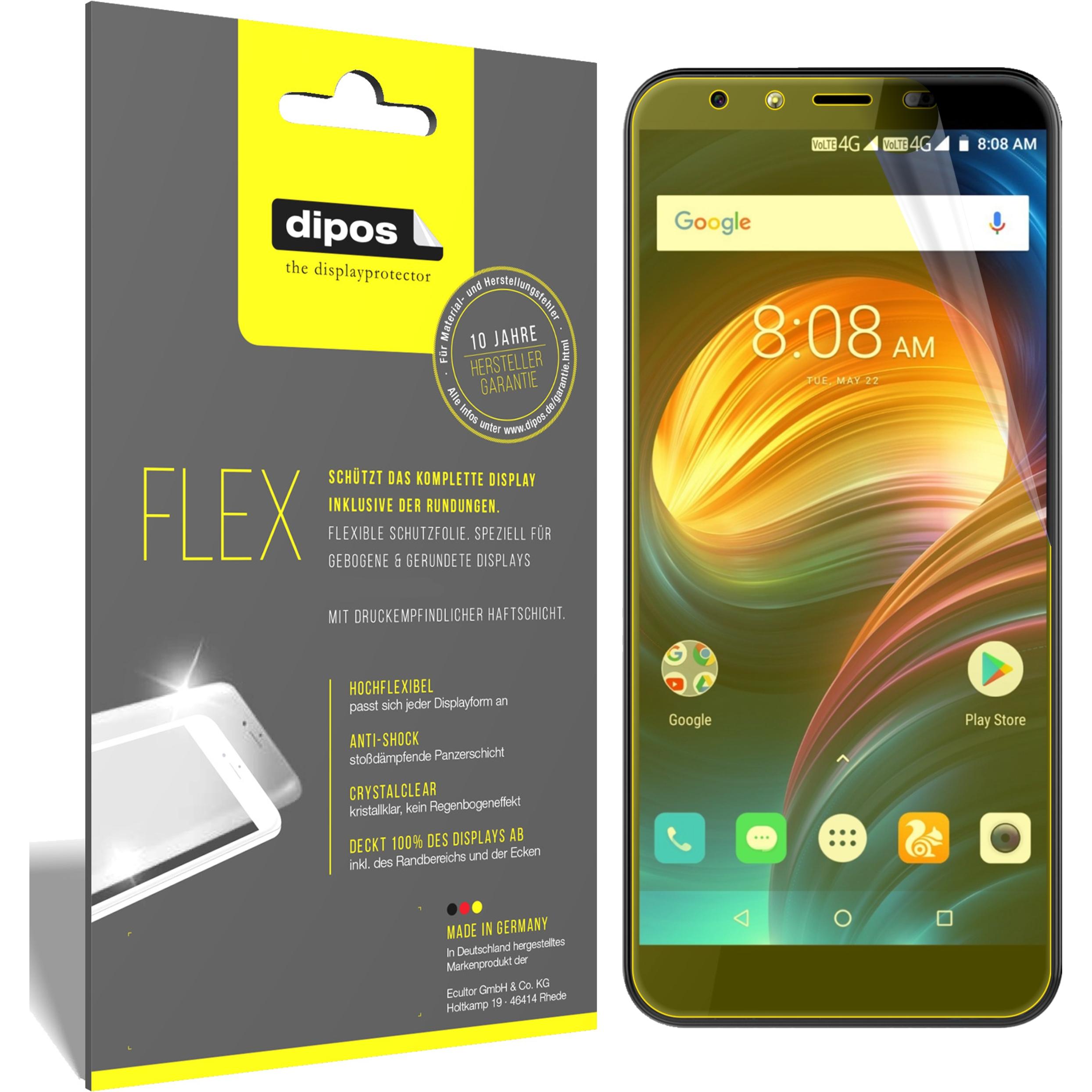 Dipos Displayschutzfolie Full-Cover 3D (2 Stück, IVooMi i2), Smartphone Schutzfolie, Transparent