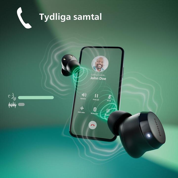 Actual product image Philips TAT1209BK/00 (No noise cancellation, 6 h, Wireless)