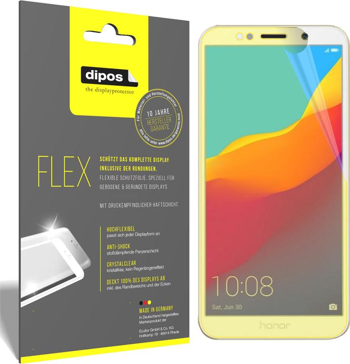 Produktbild Dipos Displayschutzfolie Full-Cover 3D (2 Stk., Honor 7A)