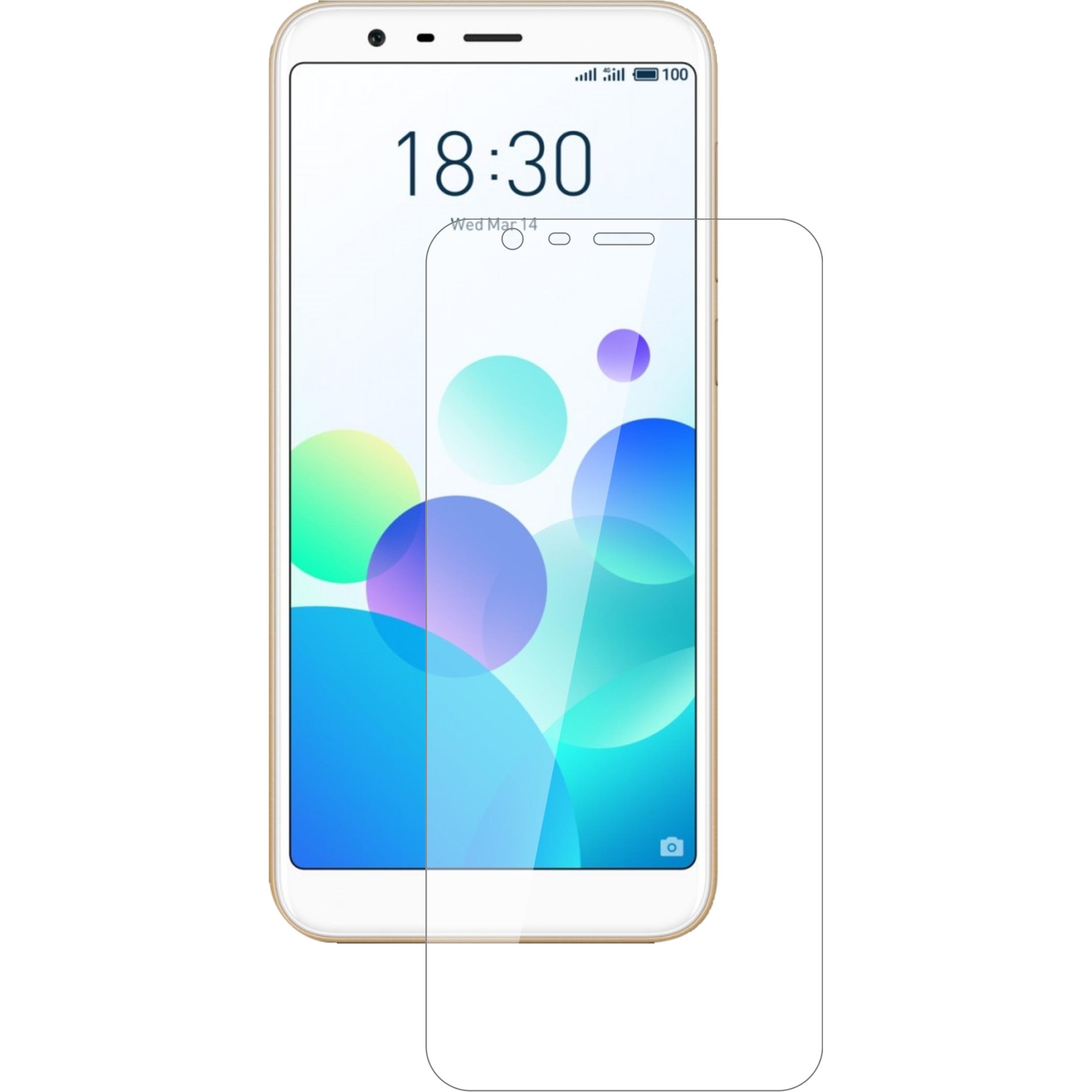 Thumbnail - Dipos Displayschutz Anti-Shock (2 Stück, Meizu M8c), Smartphone Schutzfolie, Transparent