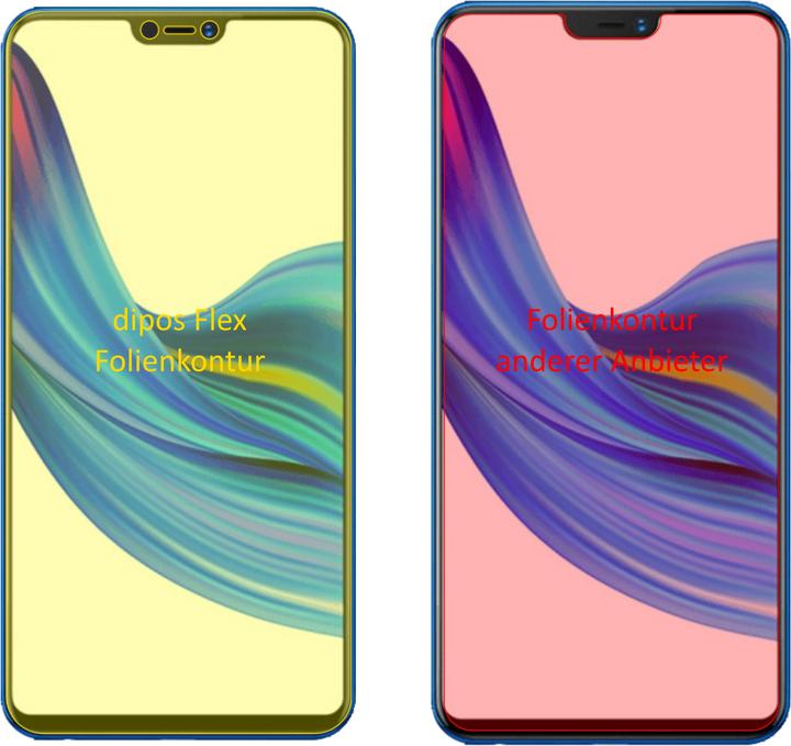 Produktbild Dipos Displayschutzfolie Full-Cover 3D (3 Stk., Sony Xperia Z1)