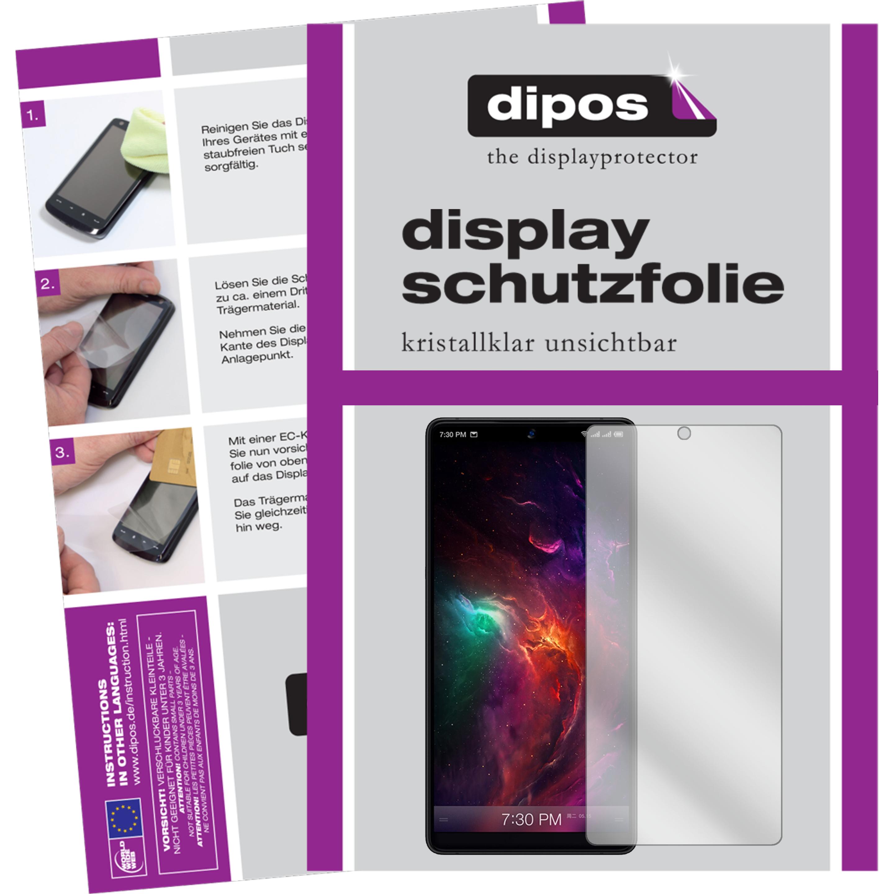 Dipos Displayschutzfolie Crystalclear (6 Stück, Smartisan Nut R1), Smartphone Schutzfolie, Transparent