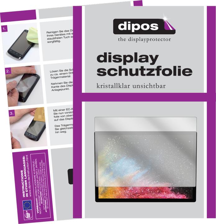 Produktbild Dipos Displayschutzfolie Crystalclear (15", 3:2)