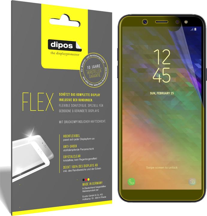 Actual product image Dipos Screen Protector Full-Cover 3D (3 pcs., Samsung Galaxy A6)
