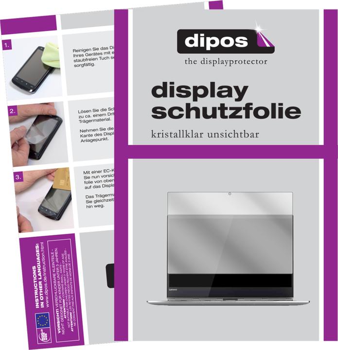 Produktbild Dipos Displayschutzfolie Crystalclear (2 Stück, Yoga 920)