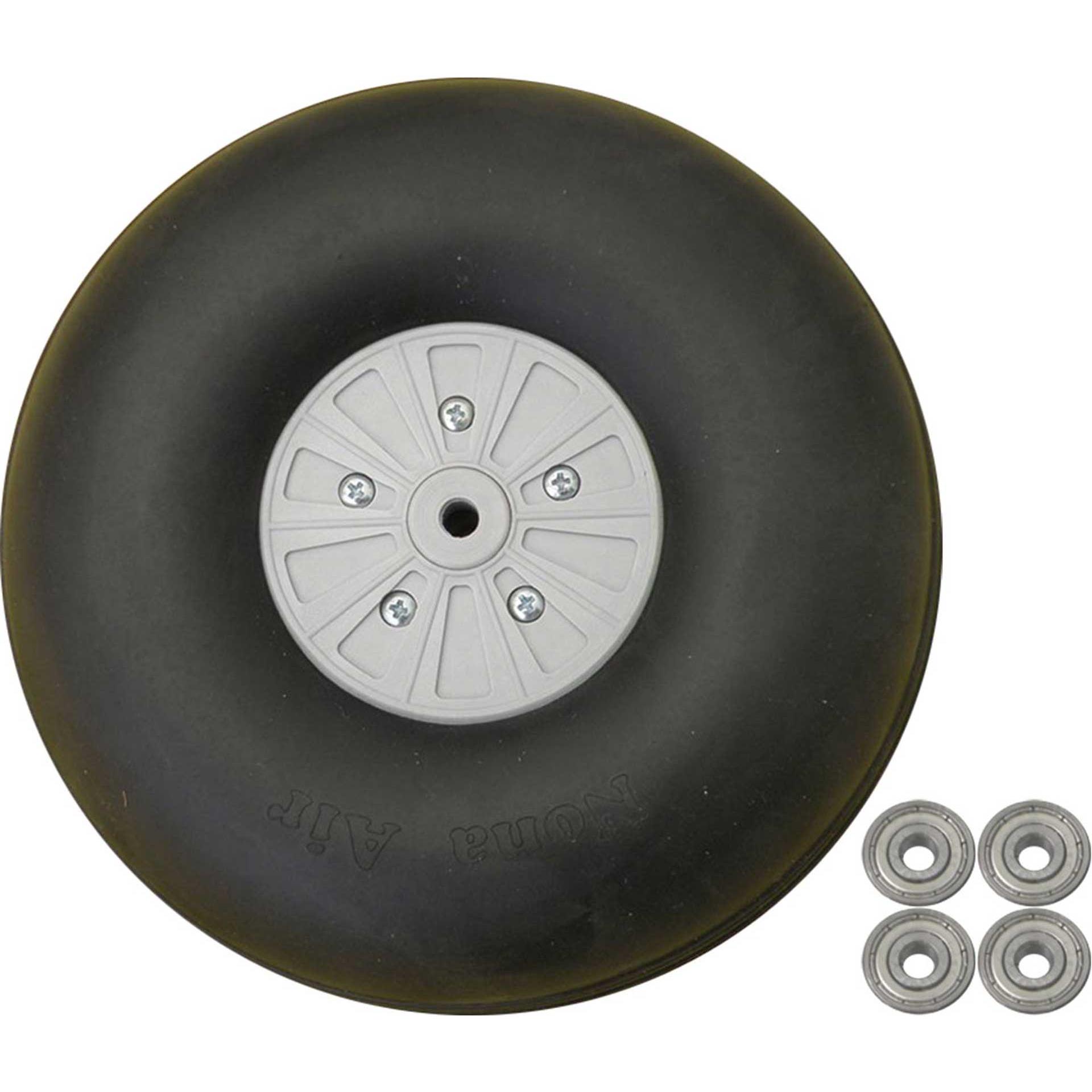 Planet-Hobby Räder Heavy Duty ca. 150 x 45 mm 2Stk. mit Kugellager, geschlossene felge