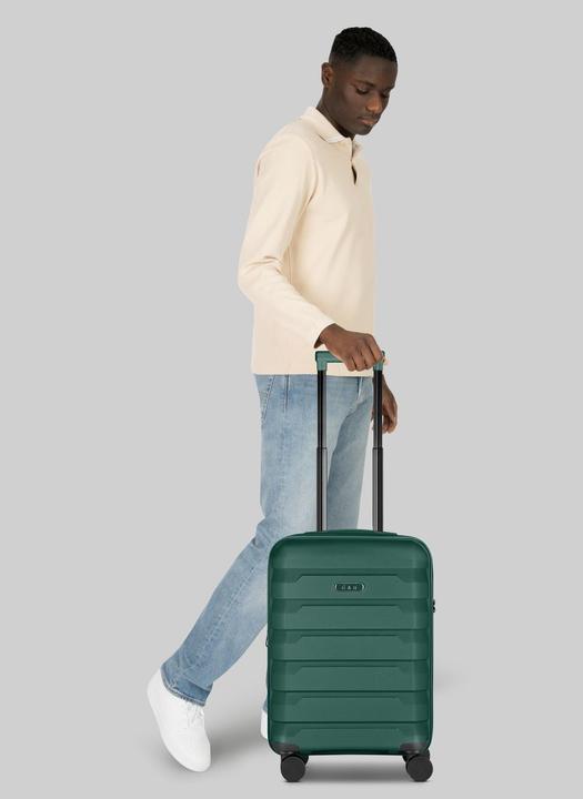 Actual product image D&N South Dakota 4 Rollen Kabinentrolley S 56 cm mit Dehnfalte (40 l)