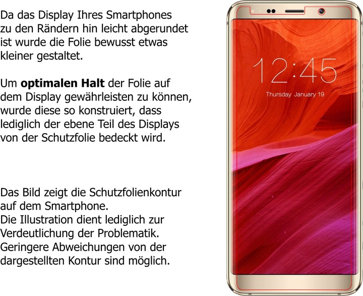 Produktbild Dipos Displayschutzfolie Crystalclear (2 Stück, Meiigoo Mate 10)
