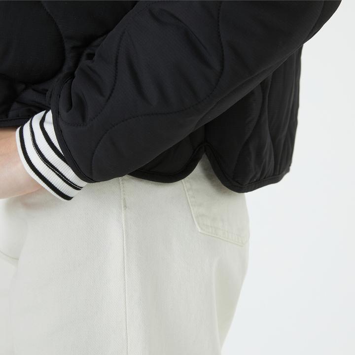 Actual product image La Redoute Collections Light quilted jacket with press studs (46)