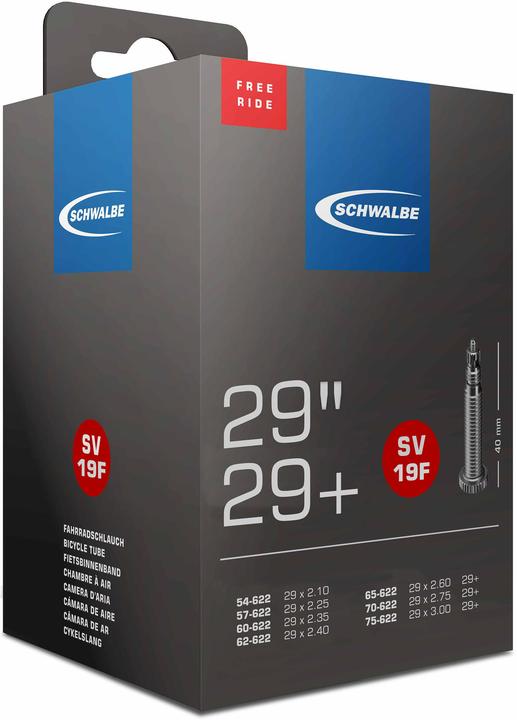 Actual product image Schwalbe SV19F (Presta (SV), 29", 27.5", 40 mm)