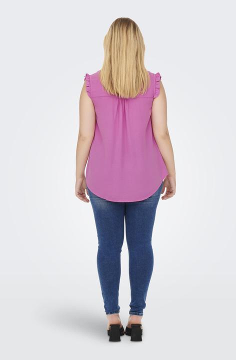 Immagine prodotto Only Top con maniche a balze Curvy (46)