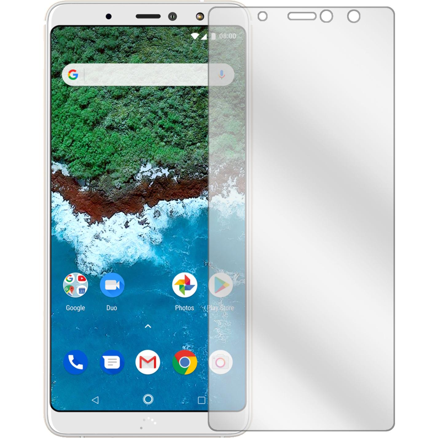 Thumbnail - Dipos Displayschutzfolie Crystalclear (2 Stück, BQ Aquaris X2 Pro), Smartphone Schutzfolie, Transparent
