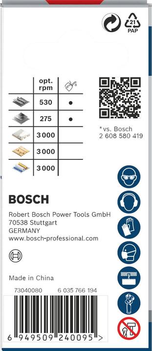 Produktbild Bosch Professional Zubehör PRO Multi Material PC Plus Lochsäge, 16 mm (16 Millimeter)