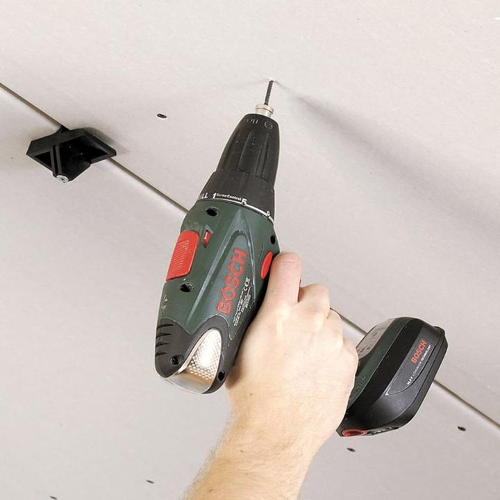 Produktbild wolfcraft 1 Fixier-Set für Gipskartonplatten 8-tlg