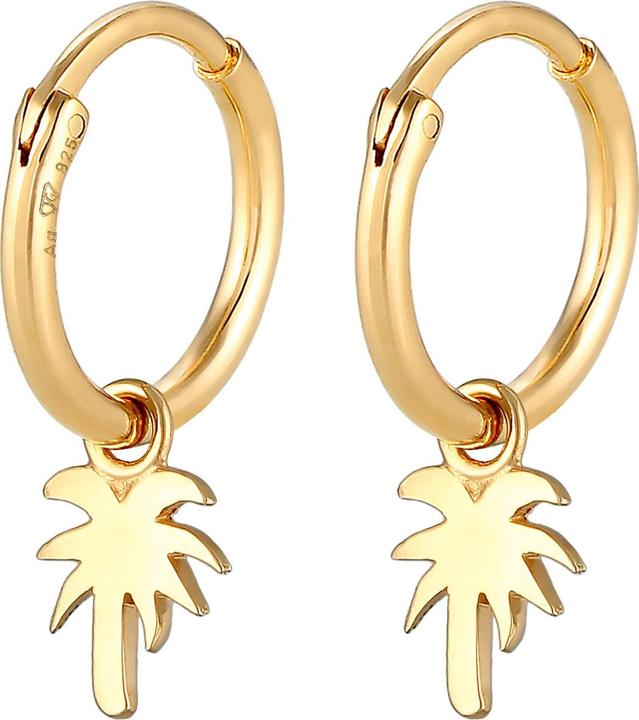 Immagine prodotto Elli Orecchini Creoles Palm Trend Filigrana Argento 925 (Argento 925)