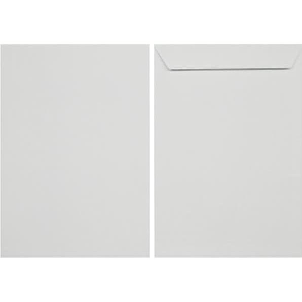 Blanke, Versandtasche + Luftpolstertasche, Versandtaschen 250x352mm (DIN B4) 100g/qm gummiert VE=250 Stück weiss (1 x)