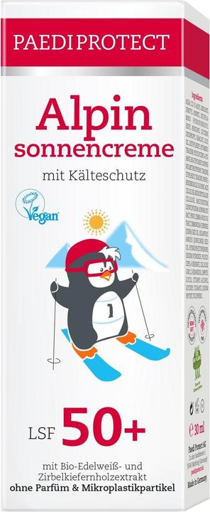 Produktbild Paediprotect Alpinsonnencreme (Sonnencreme, SPF 50+, 30 ml, 50 g)