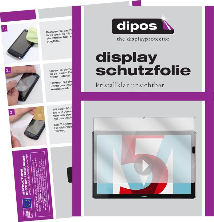 Dipos 2x Pellicola Protettiva Antiriflesso Per Huawei Mediapad M5 8 Pollici – Opaca, Anti-impronta, Made In Germany