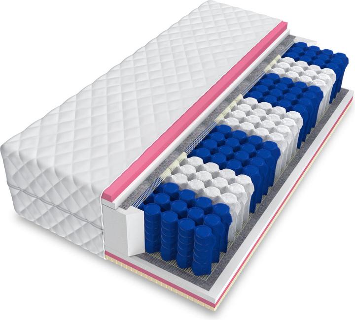 Avetoe Matratze 180x200 TOMMY Latex Visco Taschenfederkern (Schaumstoffkern, 180 x 200 cm)