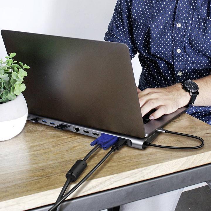 Produktbild LogiLink UA0373 (USB-C, 3 Ports)