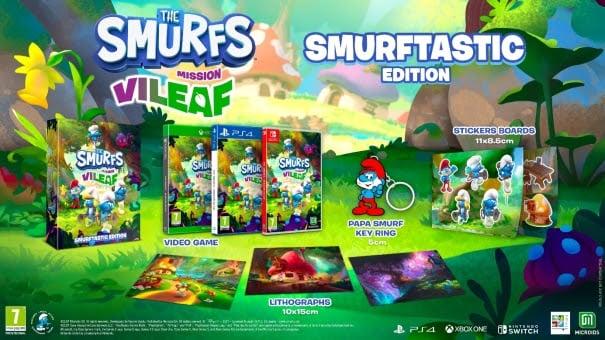 Image du produit Microids Les Smurfs : Mission Vileaf - Smurftastic Edition PS4 (PS4, DE)