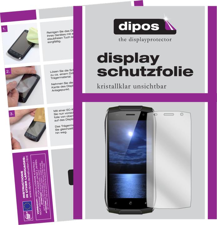Actual product image Dipos Screen Protector Crystalclear (2 pcs., Zoji Z6)