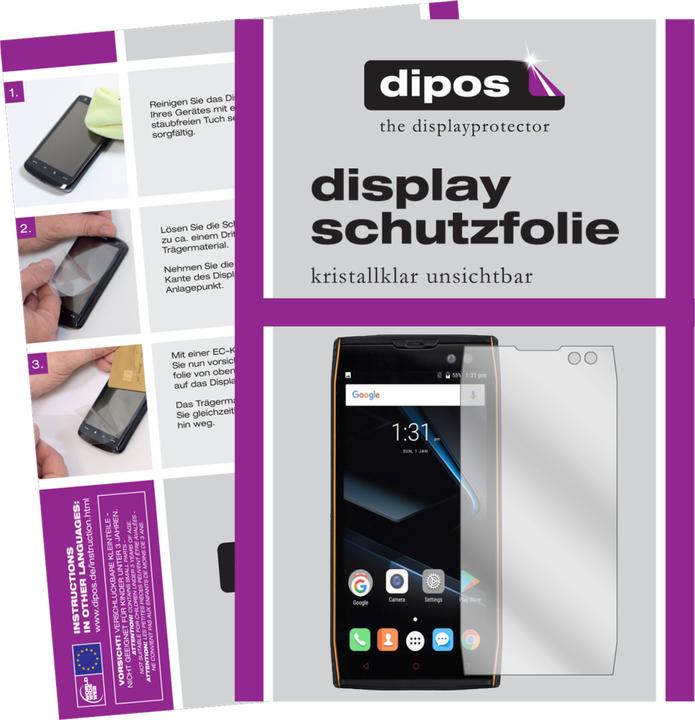 Produktbild Dipos Displayschutzfolie Crystalclear (5 Stk., Doogee S50)
