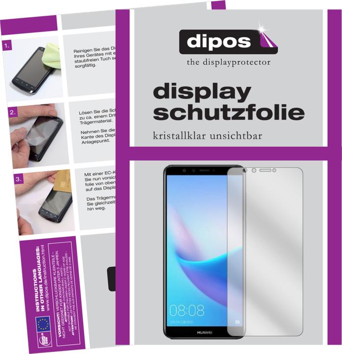 Produktbild Dipos Displayschutzfolie Crystalclear (2 Stk., Huawei Enjoy 8 Plus)