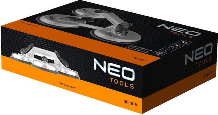 Actual product image Neo Przyssawka do szyb (Przyssawka do szyb aluminiowa, potrójna, 150 kg) (150 kg)