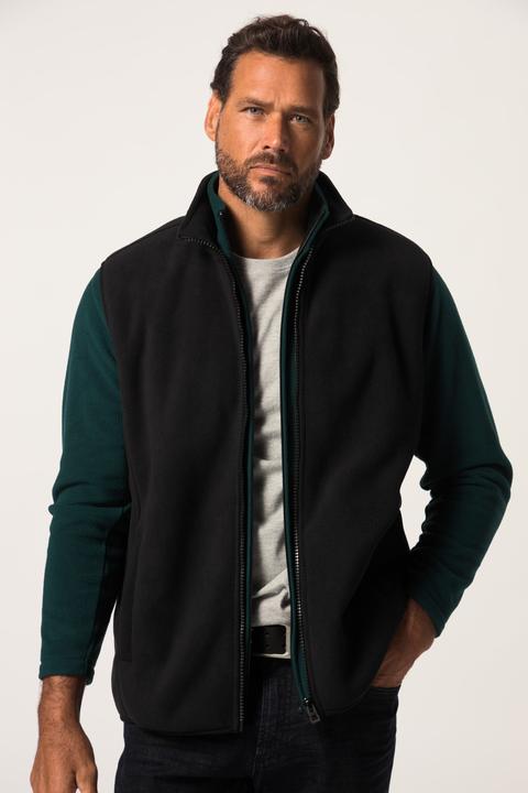 Image du produit JP1880 gilet polaire à col montant et fermeture éclair, doublure en polaire bouclée, collection Workwear (5XL)