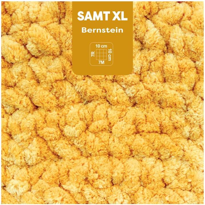 Actual product image Myboshi Wool chenille velvet XL amber (40 m)