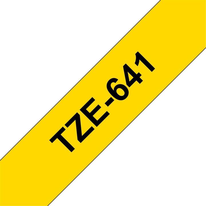 Productafbeelding Brother Tze641 Label Making Tape (2.50 cm, Geel)
