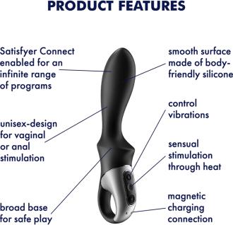 Productafbeelding Satisfyer Heat Climax Verwarmende Anaal Vibrator