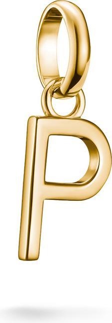 Image du produit Thomas Sabo Charm-Anhänger Buchstabe P Connect vergoldet (Argent 925)